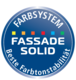 FASSADE SOLID steht für Produkte, die Bindemittel in der höchsten Klassifikation A(1) enthalten. In Kombination mit mehr als 600 ausgewählten anorganischen Farbtönen (Gruppe 1 (1)) aus unserem Farbfächer VISION 2.0, generieren wir die bestmöglichste Farbtonstabilität. FASSADE SOLID Plus steht für Produkte, die durch Werkstönungen zusätzlich mit speziellen TSR(2) Pigmenten versehen werden können, um sensible Untergründe mit beabsichtigten farblich dunklen Fassadenflächen vor einem zu hohen Aufheizen zu schützen. Hellbezugswertunterschreitungen sollten grundsätzlich bei Porenbeton nicht unter 30 und bei WDV-Systemen nicht unter 20 liegen. Durch den Einsatz unserer TSR-Technologie generieren wir die bestmöglichste Farbtonstabilität(1) bei Hellbezugswerten unter 20 (3) auf WDV-Systemen.