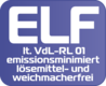 Emissionsminierte, lösemittel- und weichmacherfreie Produkte für den Einsatz in sensiblen Wohn- und Arbeitsbereichen.