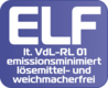 Emissionsminierte, lösemittel- und weichmacherfreie Produkte für den Einsatz in sensiblen Wohn- und Arbeitsbereichen.
