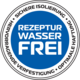 Produkte mit diesem Signet sind wasserfrei. Aufgrund der Wasserfreiheit können Bindemittel tiefer in den Untergrund eindringen und das Aufquellen von Altbeschichtungen wird verhindert.