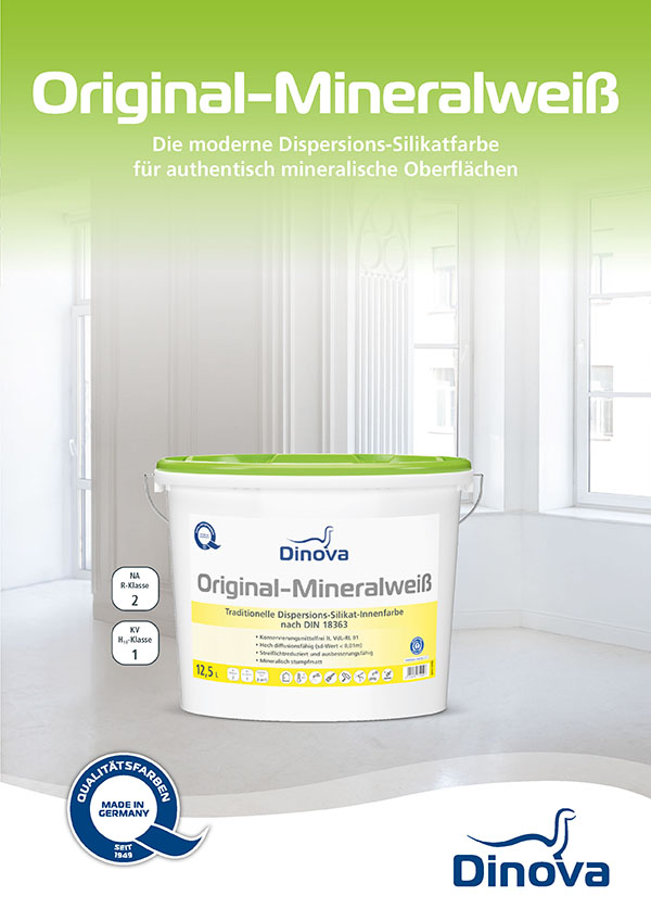 Prospekt Original-Mineralweiß